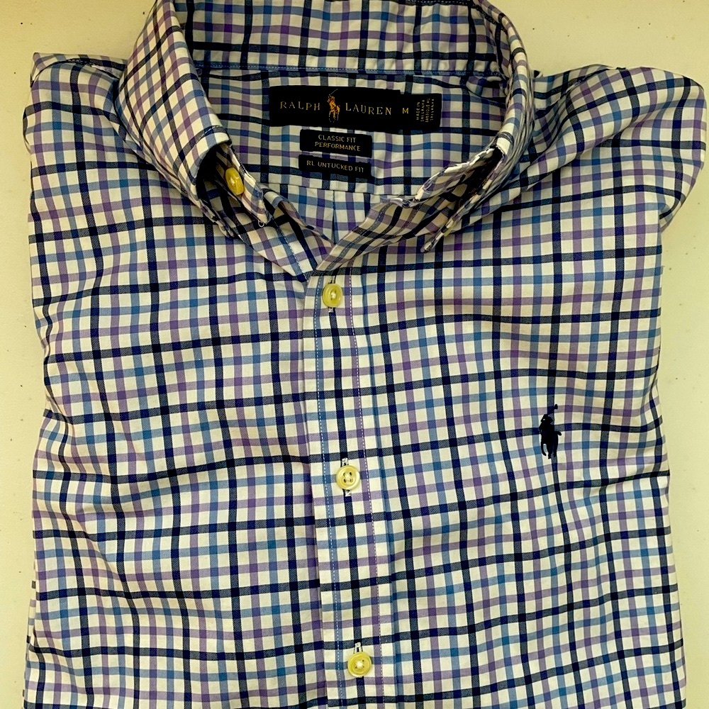 RL Performance Plaid Shirt